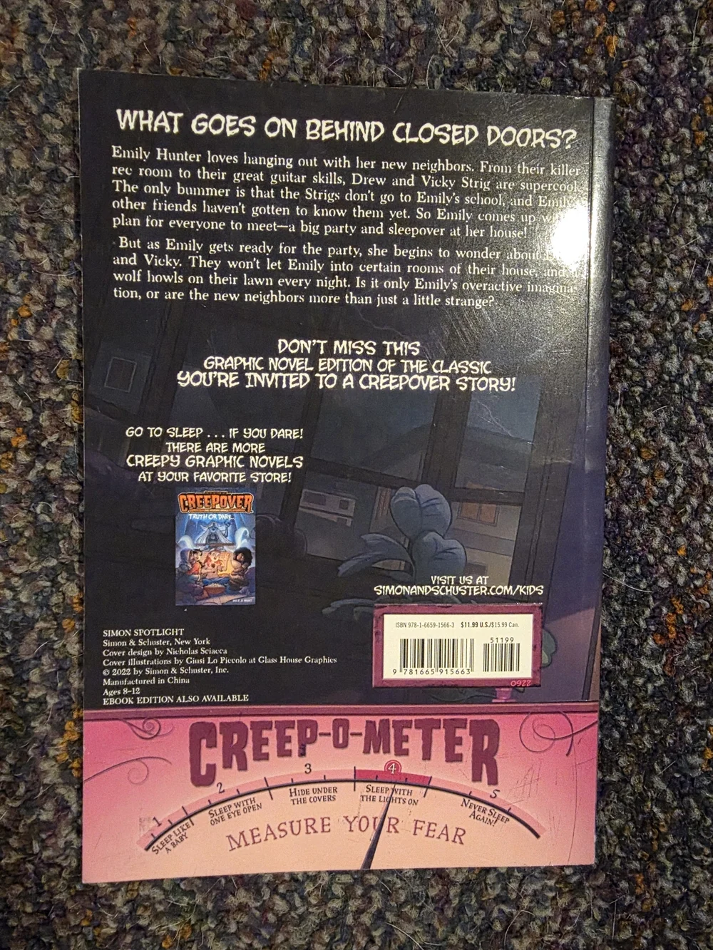 Creepover: You Can't Come In Here! Graphic Novel
